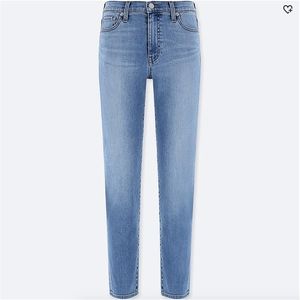 UNIQLO WOMEN HIGH-RISE CIGARETTE JEANS 25 (like27)